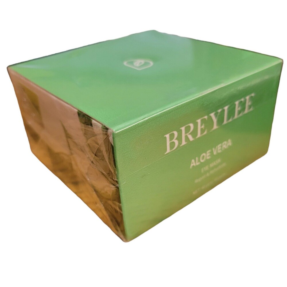 BREYLEE Aloe Vera Eye Masks Extraction 60 Pcs Repair & Hydrate Exp 4/14/2026